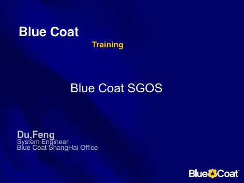bluecoat操作手册