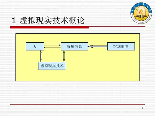 第一章 虚拟现实技术概论