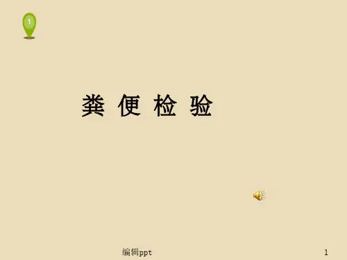 粪便检验(1)