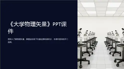 《大学物理矢量》课件