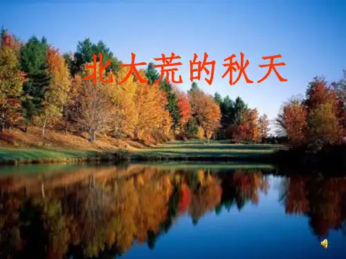 北大荒的秋天ppt课件