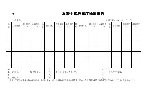 D类表