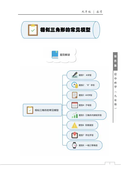 相似三角形的常见模型
