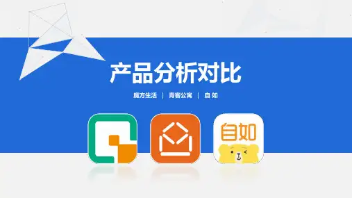 ppt模板：产品分析对比