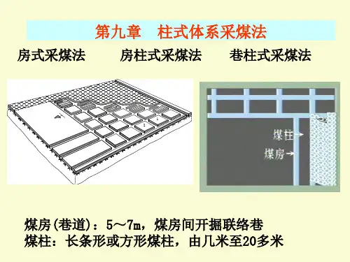 柱式体系采煤法
