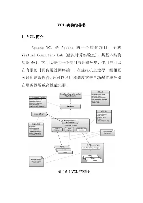 VCL实验指导书