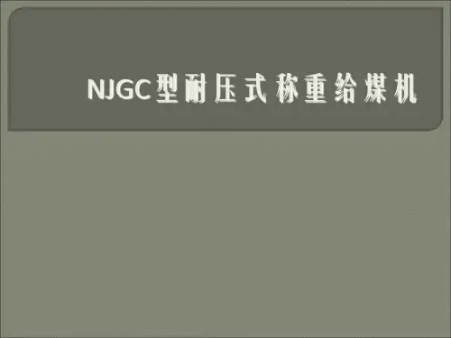 耐压式称重给煤机原理特点及自控系统介绍