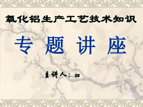氧化铝生产工艺技术知识