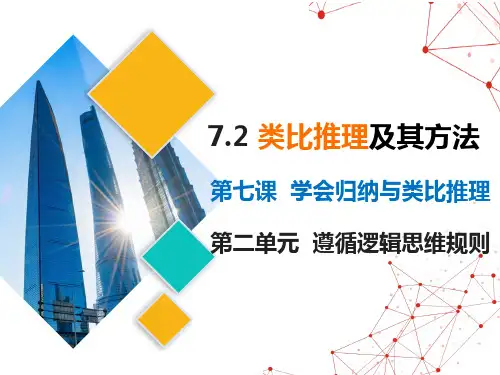 7.2 类比推理及其方法 课件(共20张PPT)