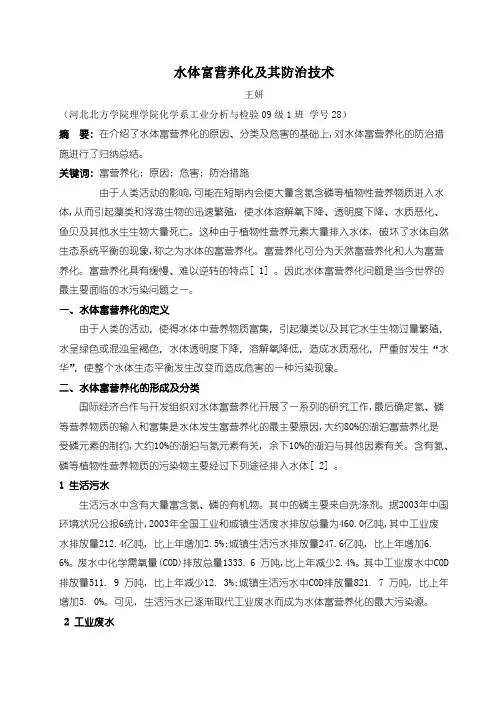 环境化学论文