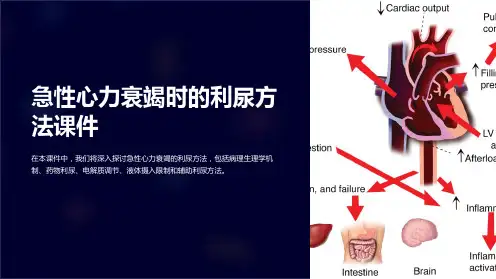 急性心力衰竭时的利尿方法课件