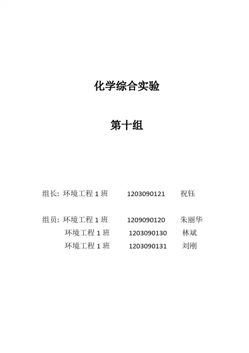 综合实验报告