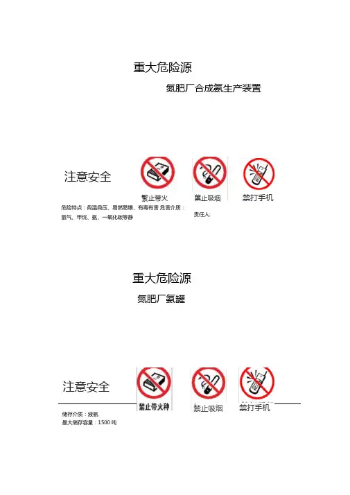 重大危险源标志牌