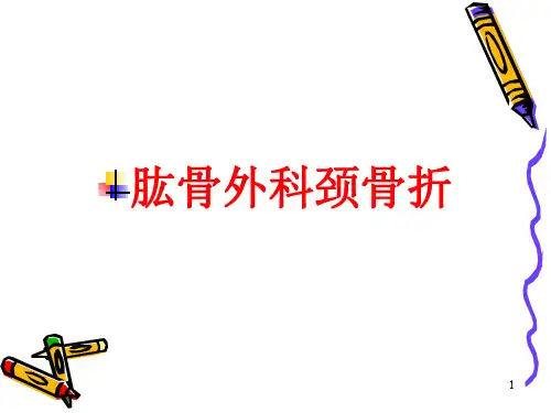 肱骨外科颈骨折PPT课件