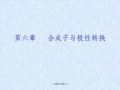 第六章   合成子与极性转换