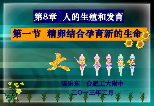 1-第8章第一节精卵结合孕育新的生命
