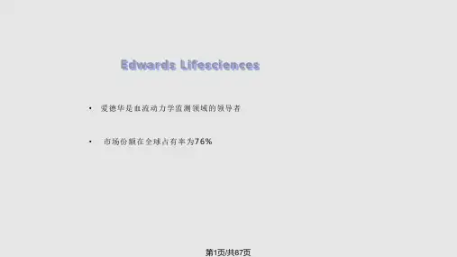 Vigileo血流动力学监测PPT课件