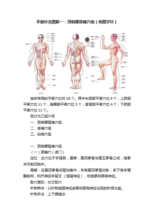 平衡针灸图解一：颈肩腰背痛穴组（看图学针）
