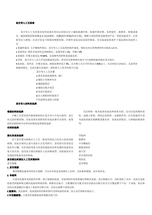 玻璃钢制作工艺真空导入原理
