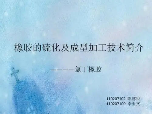 橡胶的硫化及成型加工技术