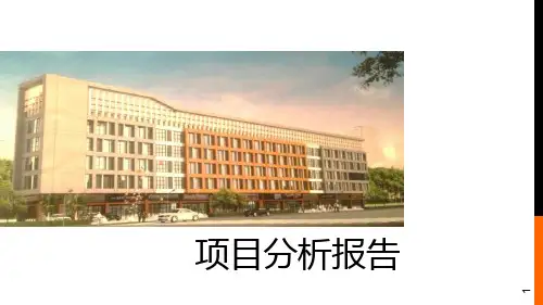 楼盘项目分析报告 PPT课件