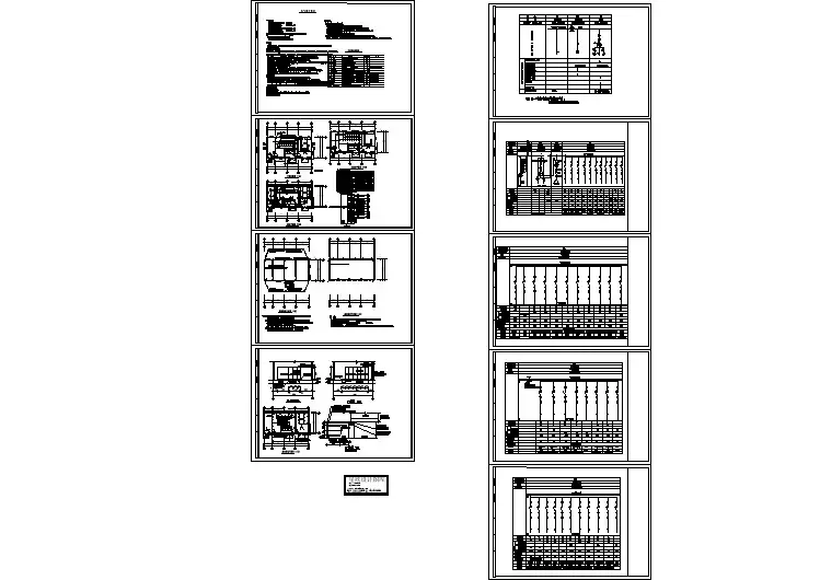 变电站变配电、照明、防雷接地系统图CAD图