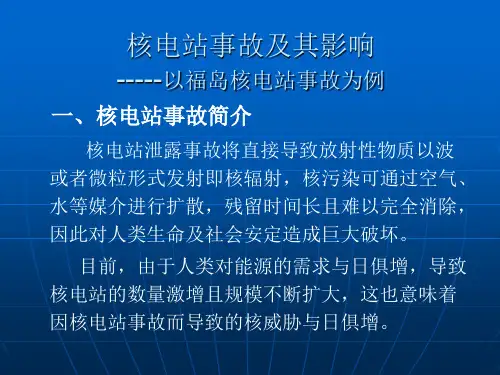 日本福岛核电站事