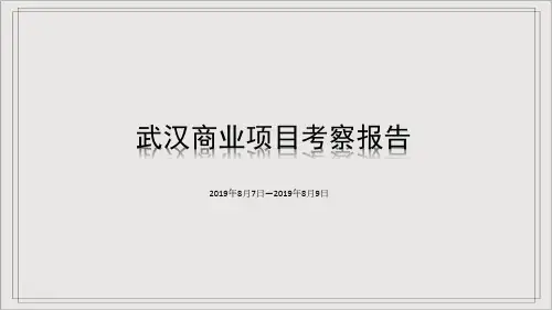 武汉K11、壹方购物中心市调报告-2019