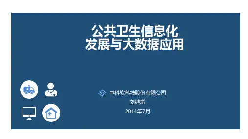 4.刘继增-公共卫生信息化发展与大数据应用