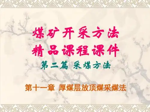 放顶煤采煤法