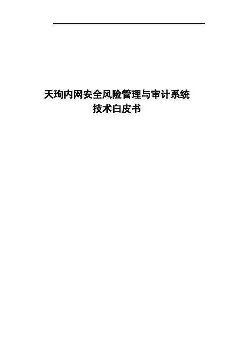 [VIP专享]070823_天珣内网安全风险管理与审计系统技术白皮书
