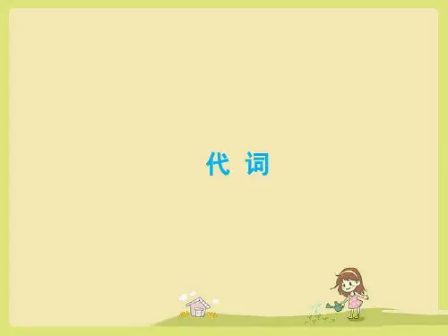 小升初英语代词复习