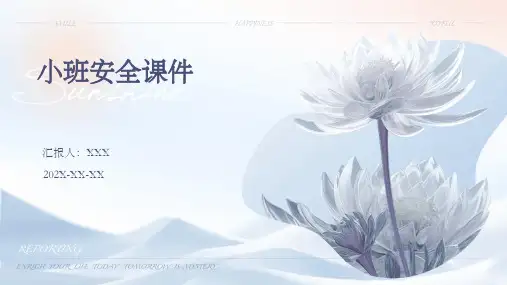 小班安全课件ppt