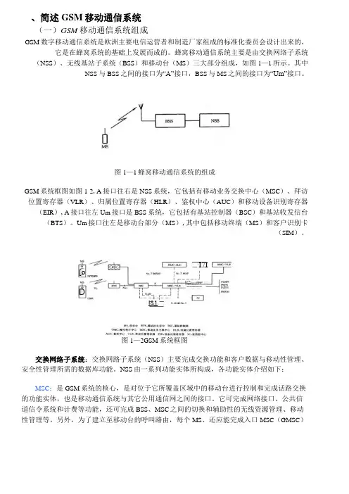 GSM介绍