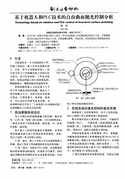基于机器人和PLC技术的自由曲面抛光控制分析