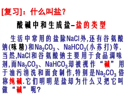 3.3《盐类的水解》ppt