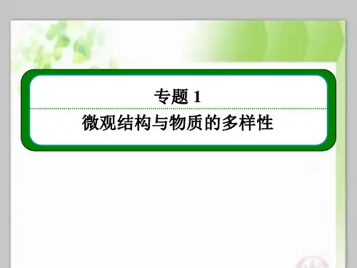同素异形现象和同分异构现象PPT教学课件