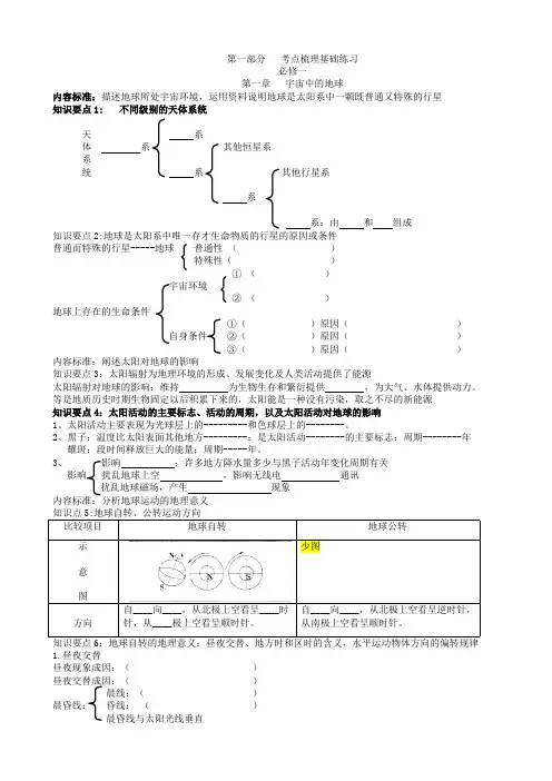 天津高中地理会考-一飞冲天知识点电子版(word文档物超所值)