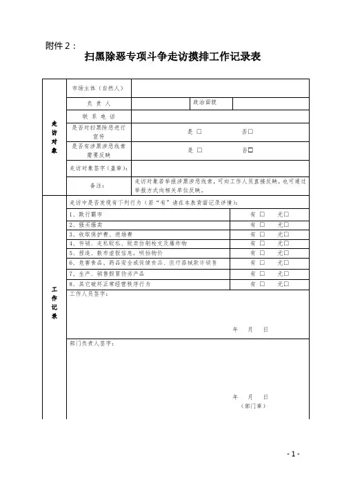 1扫黑走访排查表