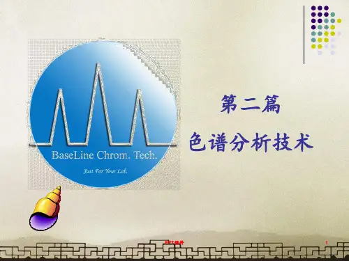 色谱分析技术  ppt课件