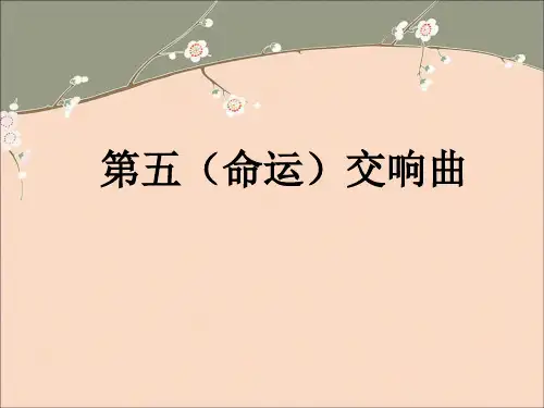 第五(命运)交响曲课件2