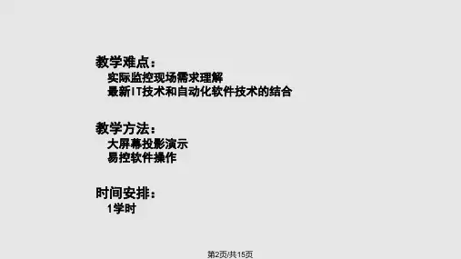 第1讲易控组态软件课件