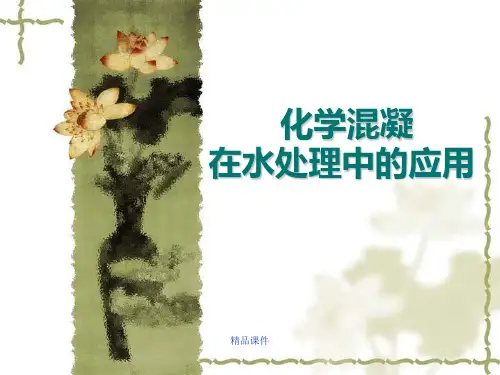 化学混凝在水处理中的应用