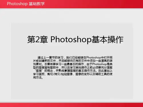 Photoshop基本操作