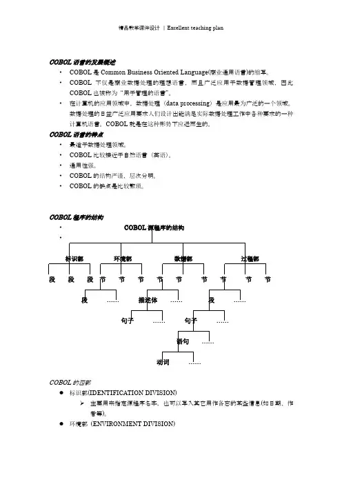 COBOL经典课件