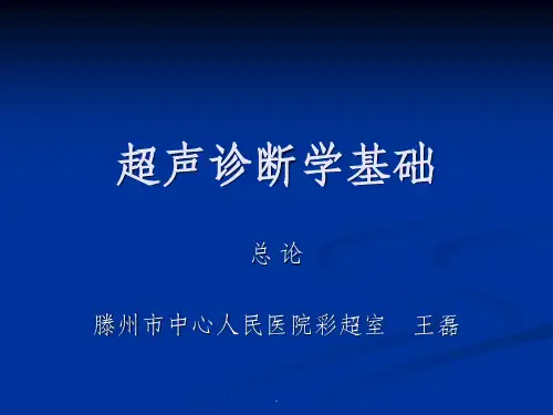 超声诊断学基础
