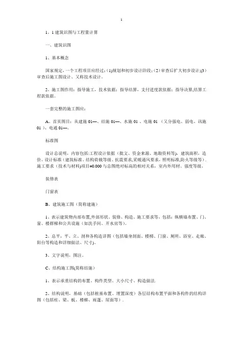 建筑工程基础知识