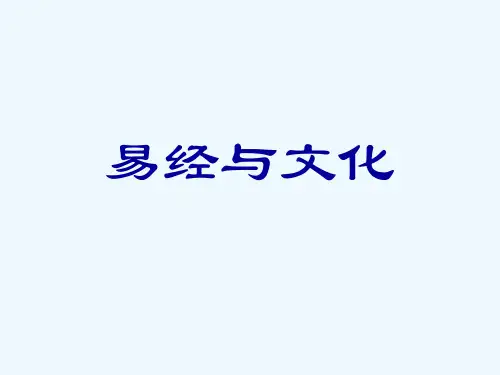 (精选)易经与文化