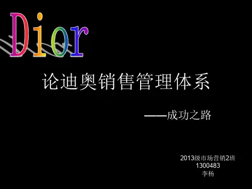 dior-企业销售管理体系