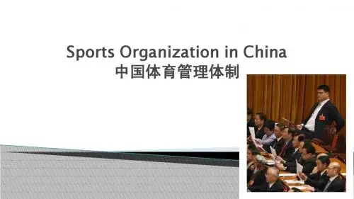 中国体育组织
